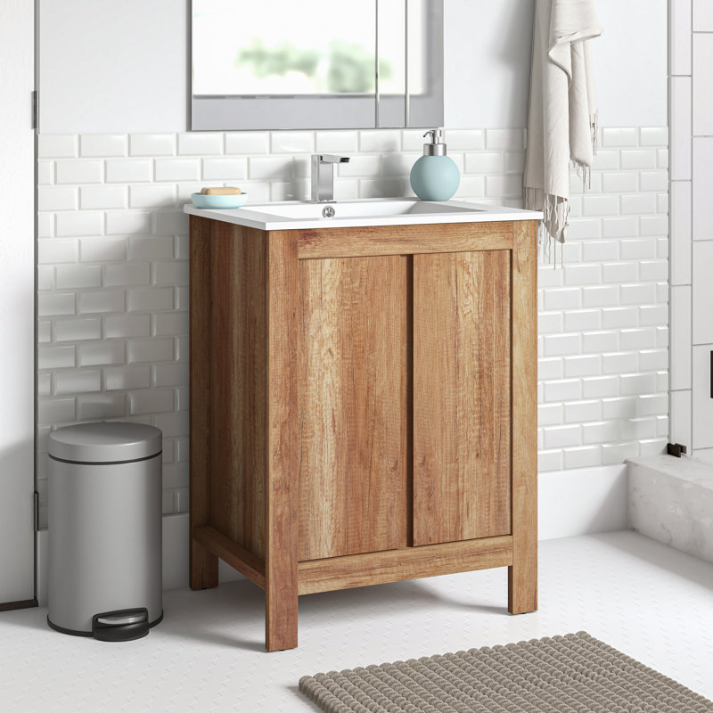 Zipcode Design Casandra 600mm Freestanding Vanity Unit & Reviews